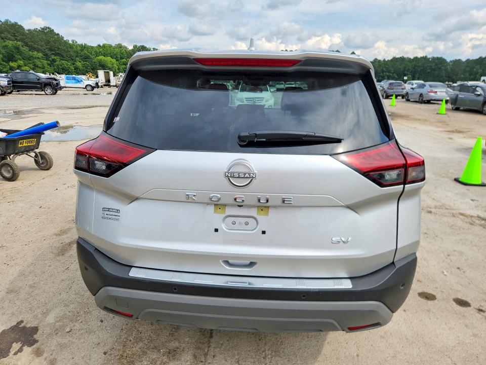 2023 Nissan Rogue VIN JN8BT3BA7PW408420 COPART salvage auction — SIDE, Ms - Cert Of Title-Salvaged, sold $4,650 on 2026-07-08 (photo 6)