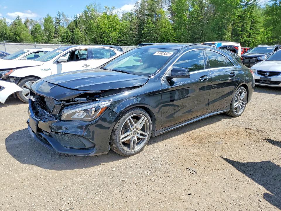 2018 Mercedes-benz Cla-class VIN WDDSJ4GB6JN578196 — COPART salvage auction photo