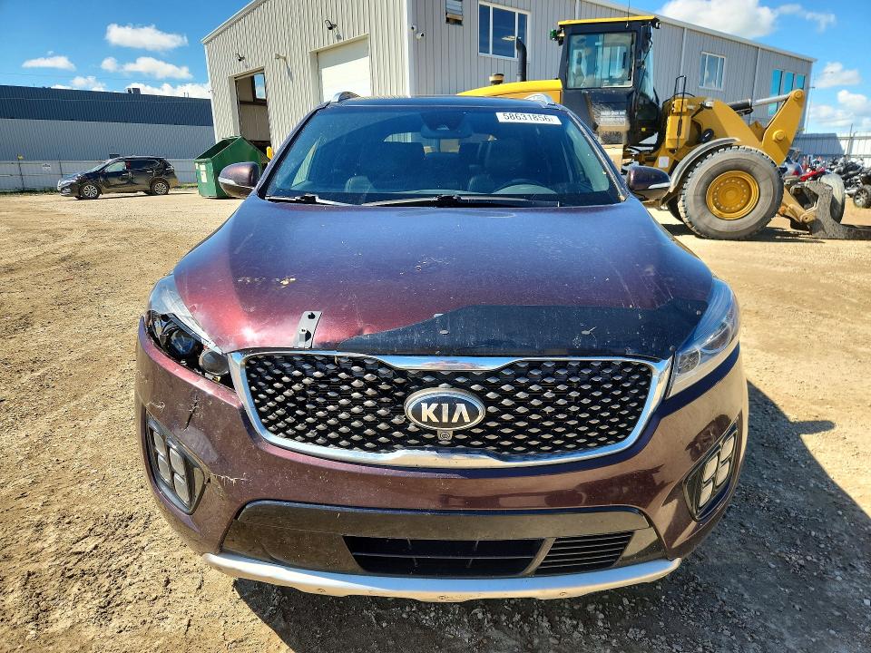 2016 Kia VIN 5XYPKDA56GG076885 COPART salvage auction — FRONT END, Ab - Bos - Salvage, sold $3,000 on 2026-07-23 (photo 5)
