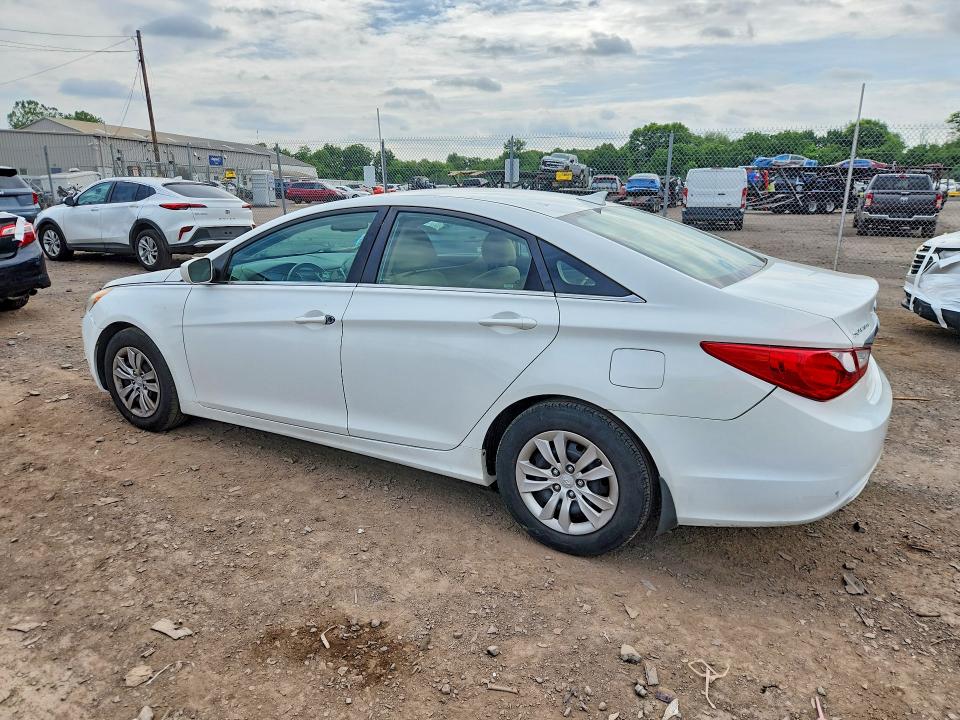 2013 Hyundai Sonata VIN 5NPEB4ACXDH512602 COPART salvage auction — FRONT END, Pa - Certificate Of Salvage, sold $1,250 on 2026-07-08 (photo 2)