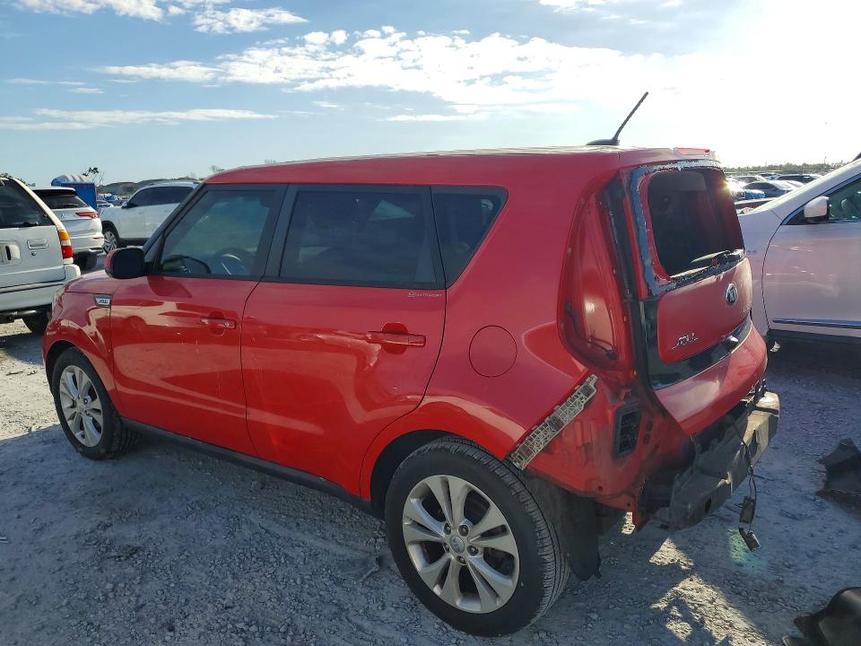 2016 Kia Soul VIN KNDJP3A52G7838060 COPART salvage auction — REAR END, Fl - Cert Of Title Slvg Rebuildable, sold $1,100 on 2026-07-07 (photo 2)