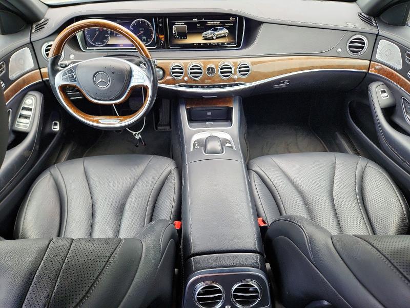 2014 Mercedes-benz S class VIN WDDUG8CB1EA026025 COPART salvage auction — FRONT END, Ga - Cert Of Title-Salvage, sold $8,500 on 2026-07-09 (photo 8)