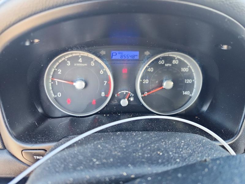 2010 Hyundai Accent VIN KMHCM3AC3AU168555 COPART salvage auction — FRONT END, Tx - Salvage Vehicle Title, sold $175 on 2026-07-28 (photo 9)
