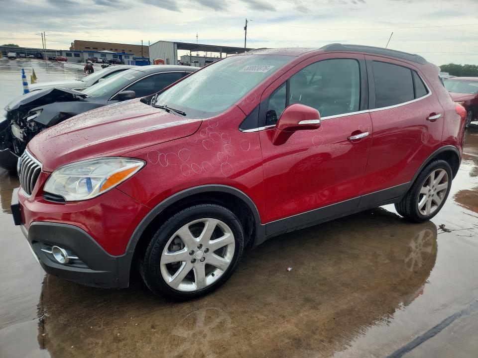 2016 Buick Encore VIN KL4CJDSB5GB661449 COPART salvage auction — HAIL, Tx - Certificate Of Title, sold $175 on 2026-07-27 (photo 1)