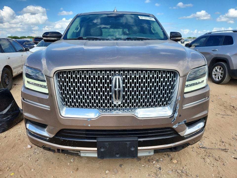 2018 Lincoln Navigator VIN 5LMJJ2MT0JEL00281 COPART salvage auction — MECHANICAL, Tx - Cert Of Title-Rebuilt Salvage (P), sold $9,400 on 2026-07-16 (photo 5)