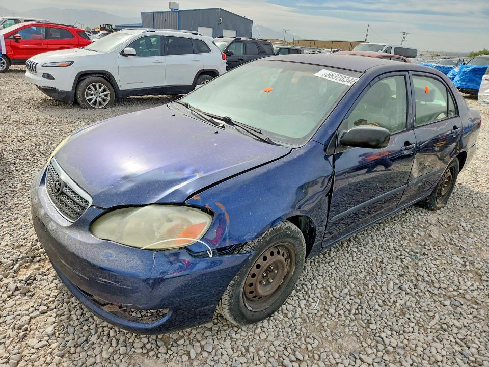 2006 Toyota Corolla VIN JTDBR32E860057693 COPART salvage auction — NORMAL WEAR, Ut - Certificate Of Title, sold $525 on 2026-07-31 (photo 1)