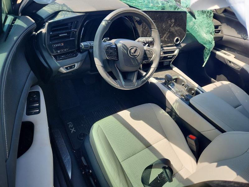 2025 Lexus Rx VIN 2T2BAMBA1SC053927 COPART salvage auction — FRONT END, Tx - Salvage Vehicle Title, sold $15,000 on 2026-07-02 (photo 8)