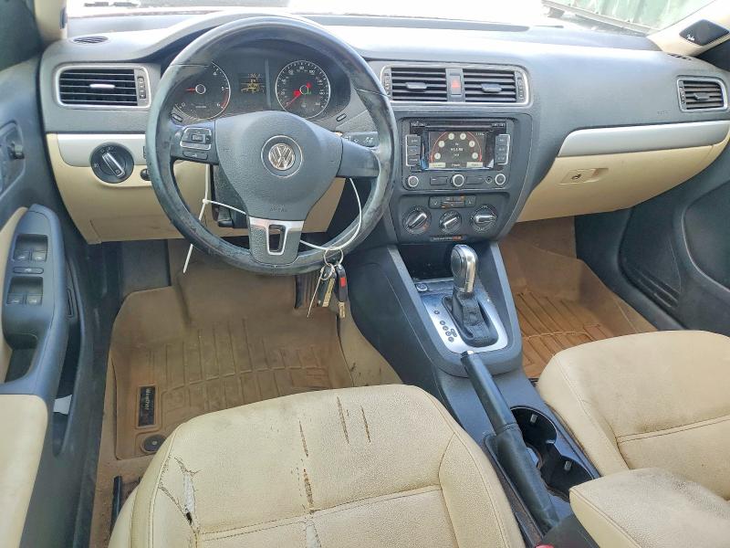 2012 Volkswagen Jetta VIN 3VWLL7AJ7CM377637 COPART salvage auction — FRONT END, GA - CERT OF TITLE-SALVAGE, sold $1,400 on 2026-08-12 (photo 8)