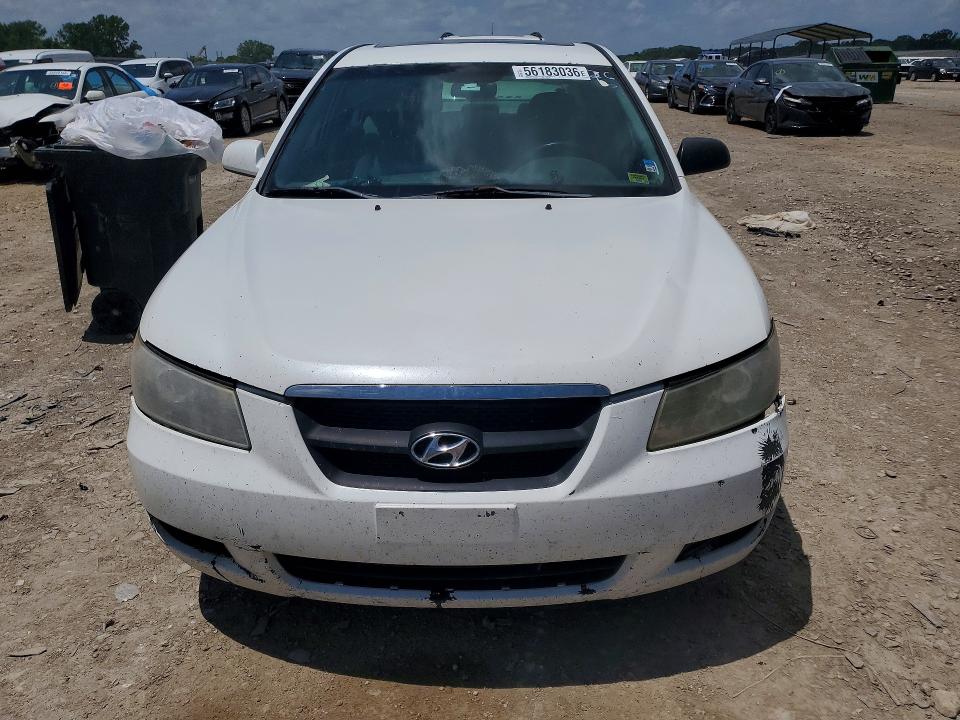 2008 Hyundai Sonata VIN 5NPET46F48H321831 COPART salvage auction — FRONT END, Ks - Cert Of Title-Salvage, sold $475 on 2026-07-09 (photo 5)