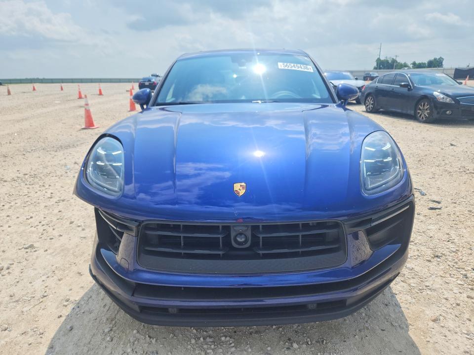 2024 Porsche Macan VIN WP1AA2A50RLB12346 COPART salvage auction — FRONT END, Tx - Salvage Vehicle Title, sold $30,750 on 2026-07-23 (photo 5)
