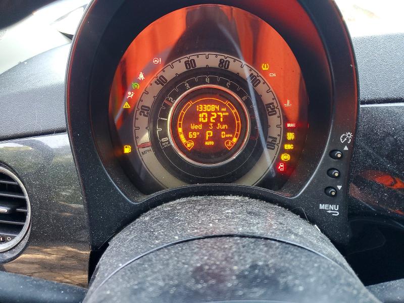 2013 Fiat 500 VIN 3C3CFFAR7DT534296 COPART salvage auction — FRONT END, Mt - Certificate Of Title, sold $650 on 2026-07-10 (photo 9)
