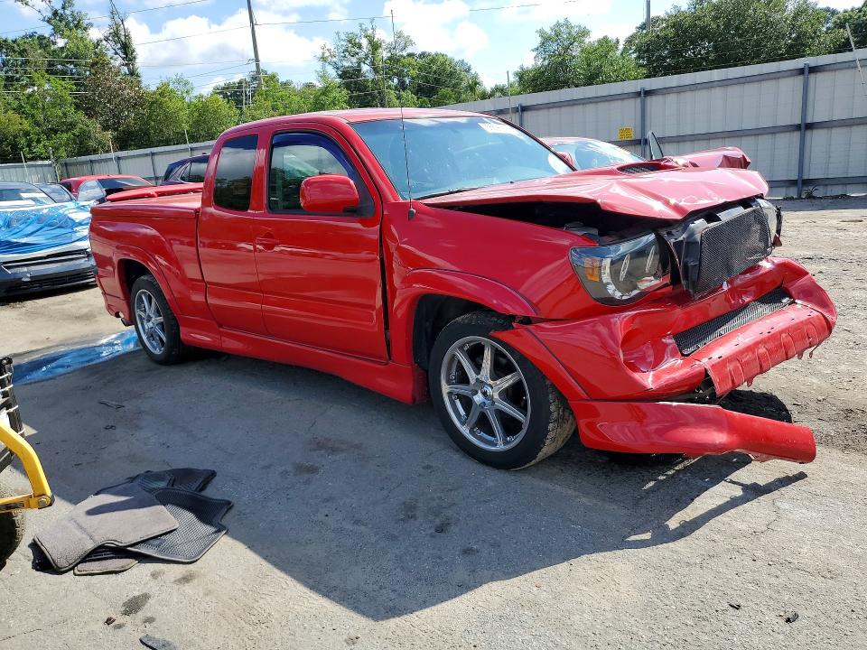 2007 Toyota Tacoma VIN 5TETU22N87Z460667 COPART salvage auction — FRONT END, Ga - Cert Of Title-Salvage, sold $4,000 on 2026-07-09 (photo 4)