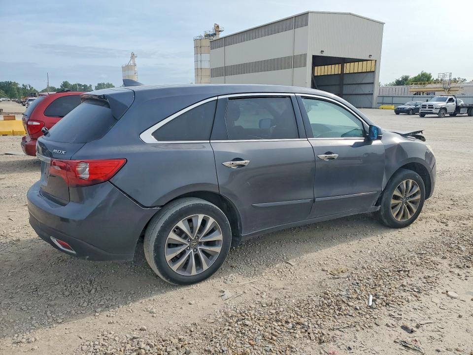 2016 Acura Mdx VIN 5FRYD3H43GB002190 COPART salvage auction — FRONT END, Ks - Cert Of Title-Salvage, sold $2,300 on 2026-07-25 (photo 3)