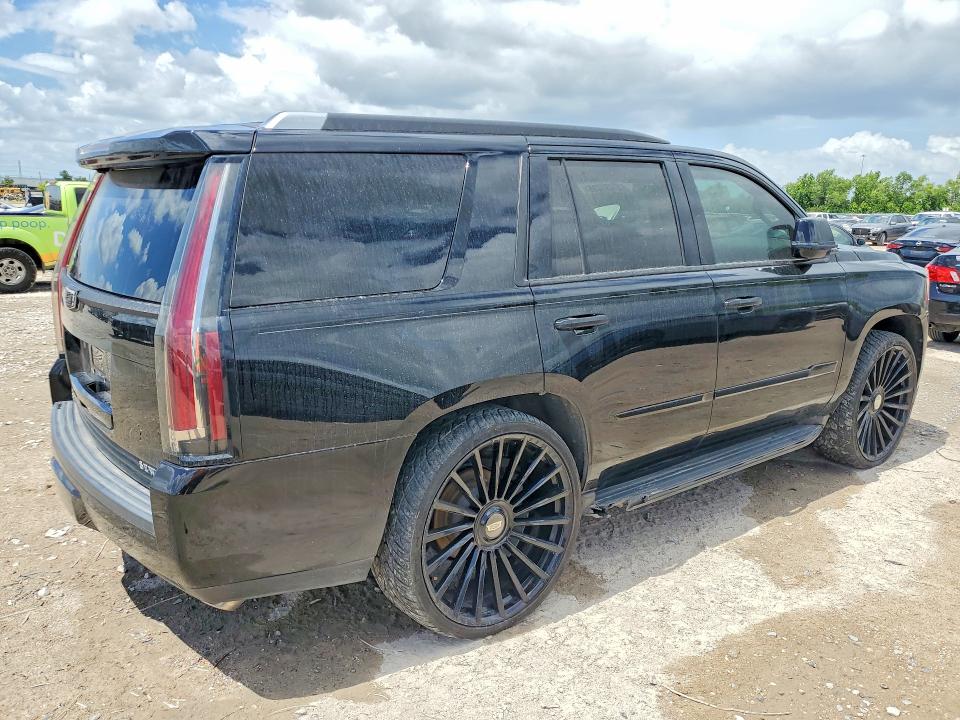 2016 Cadillac Escalade VIN 1GYS3BKJ1GR102084 COPART salvage auction — VANDALISM, Tx - Cert Of Title-Rebuilt Salvage, sold $11,100 on 2026-07-02 (photo 3)