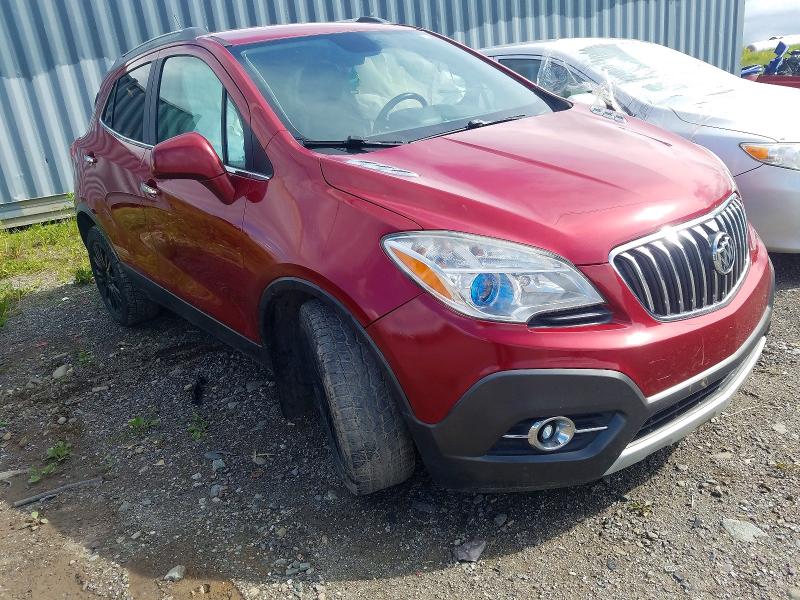 2013 Buick Encore VIN KL4CJASB7DB086376 COPART salvage auction — SIDE, Qc - Gravement Accidente, sold $125 on 2026-07-28 (photo 4)