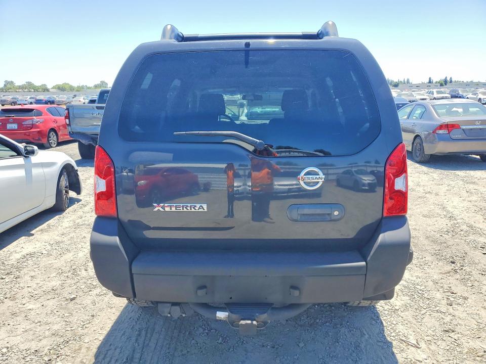 2007 Nissan Xterra VIN 5N1AN08W17C516600 COPART salvage auction — NORMAL WEAR, Ca - Dis/Dlr/Exp Only Clean Title, sold $600 on 2026-07-09 (photo 6)