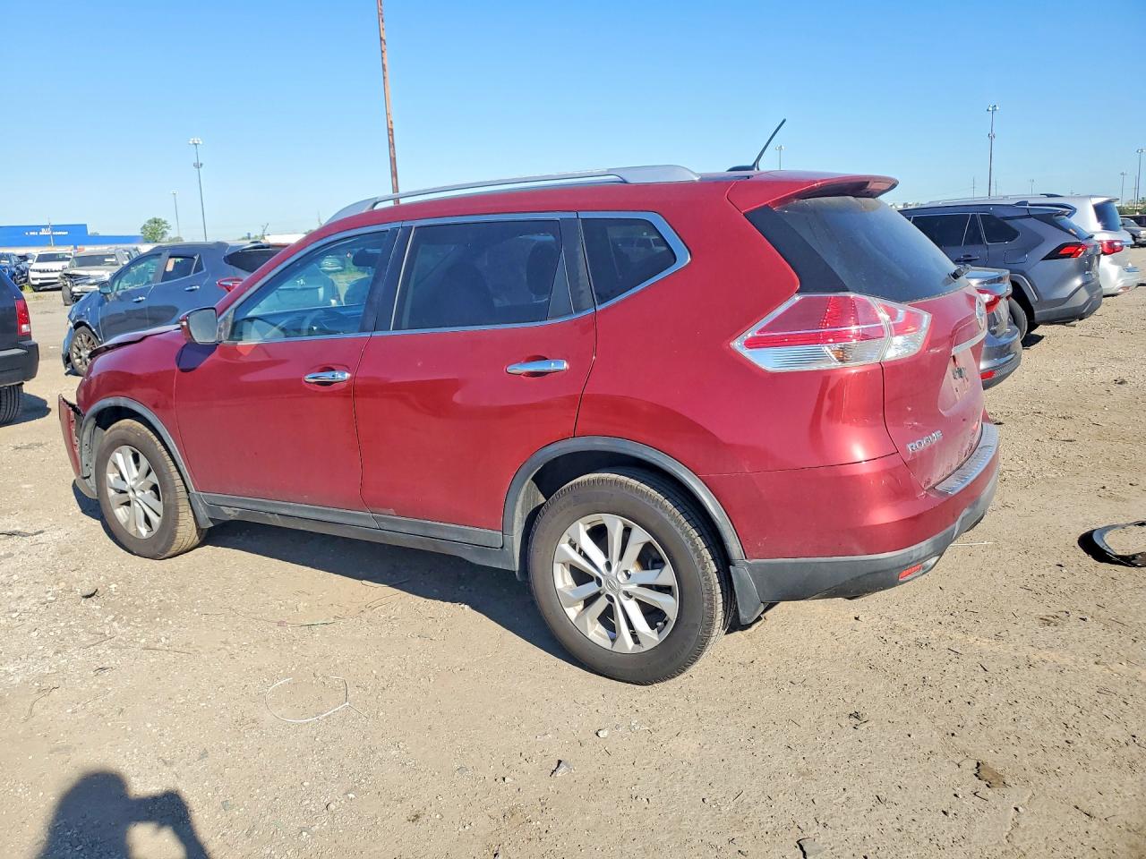 2016 Nissan Rogue VIN KNMAT2MT7GP729867 COPART salvage auction — Front End, MI - CERTIFICATE OF TITLE, sold $900 on 2026-07-10 (photo 2)