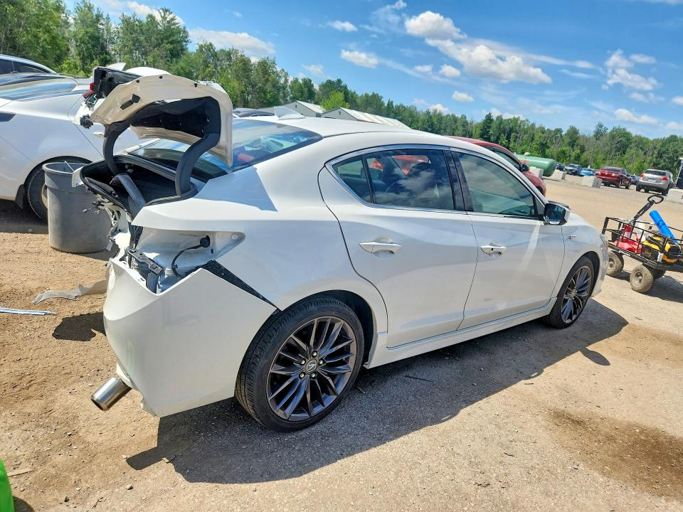 2020 Acura VIN 19UDE2F83LA800691 COPART salvage auction — REAR END, On - Permit Salvage, sold $5,100 on 2026-07-09 (photo 3)
