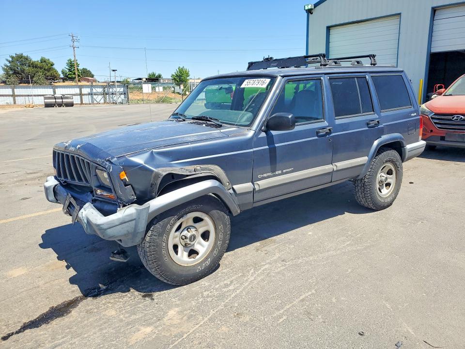 2001 Jeep VIN 1J4FF48S21L600566 COPART salvage auction — FRONT END, Id - Salvage Certificate Of Title, sold $1,350 on 2026-07-02 (photo 1)