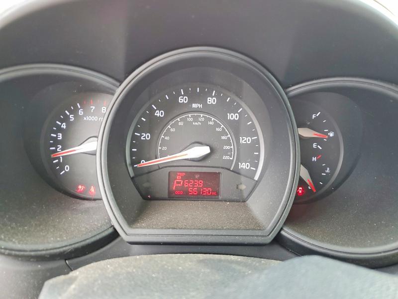 2015 Kia VIN KNADM4A34F6462425 COPART salvage auction — FRONT END, Ca - Salvage Certificate, sold $550 on 2026-07-16 (photo 9)