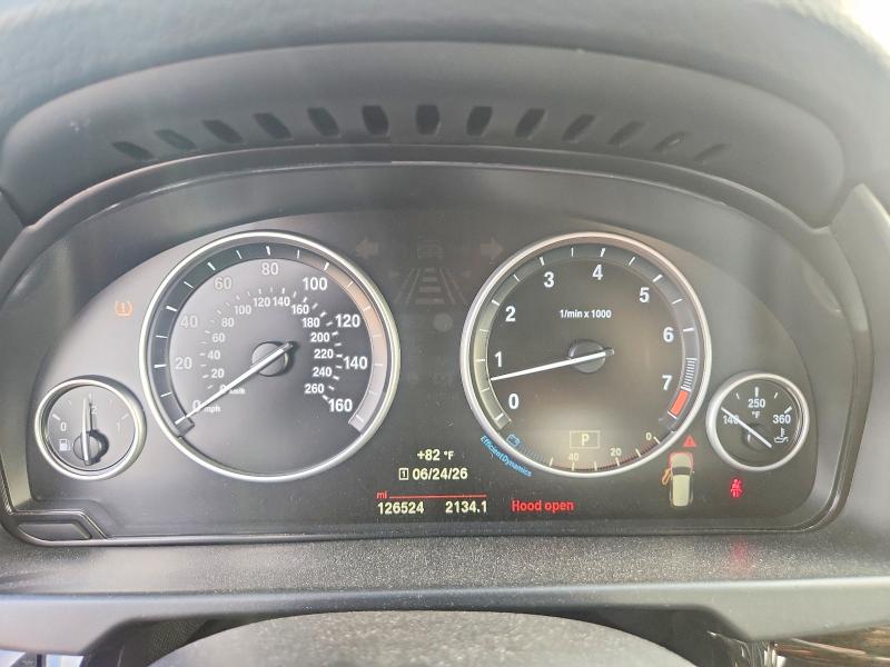 2018 BMW X5 VIN 5UXKR0C59JL076109 COPART salvage auction — UNDERCARRIAGE, Tx - Salvage Vehicle Title, sold $6,700 on 2026-07-06 (photo 9)