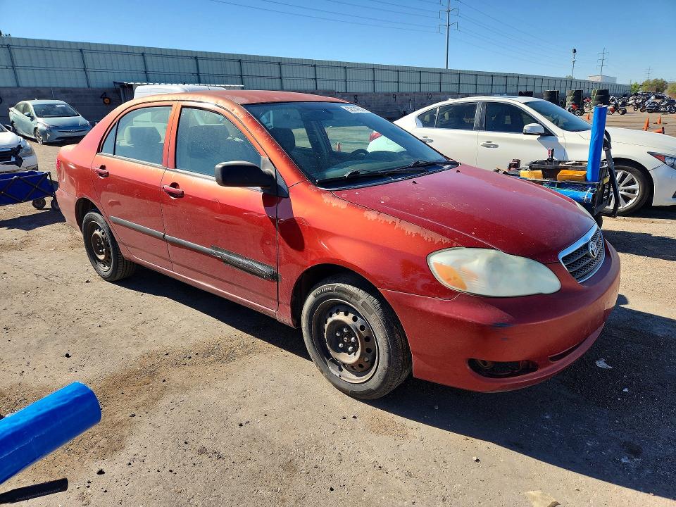 2005 Toyota Corolla VIN JTDBR32E752065965 COPART salvage auction — FRONT END, Nm - Cert Of Title-Salvage, sold $200 on 2026-07-02 (photo 4)