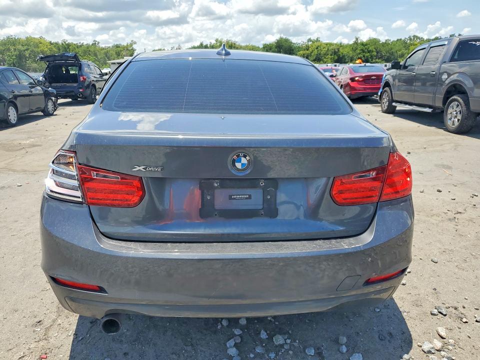 2014 BMW 3er VIN WBA3C3C55EF986236 COPART salvage auction — FRONT END, Fl - Cert Of Title Slvg Rebuildable, sold $350 on 2026-07-15 (photo 6)