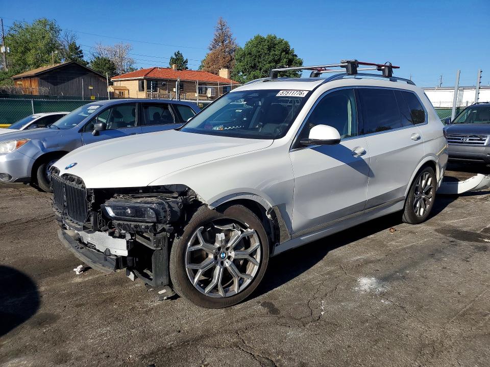 2025 BMW X7 VIN 5UX23EM02S9W56740 — COPART salvage auction photo