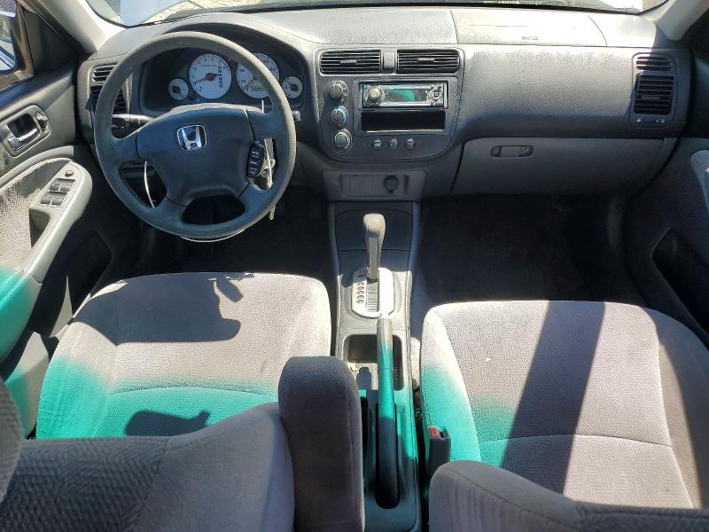2002 Honda Civic VIN 1HGES16542L072010 COPART salvage auction — FRONT END, Ca - Salvage Certificate, sold $325 on 2026-07-09 (photo 8)