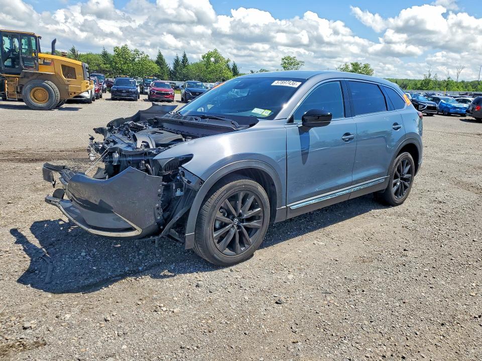 2023 Mazda Cx-9 VIN JM3TCBDY2P0633343 COPART salvage auction — FRONT END, Ny - Mv-907A Salvage Certificate, sold $3,550 on 2026-07-06 (photo 1)