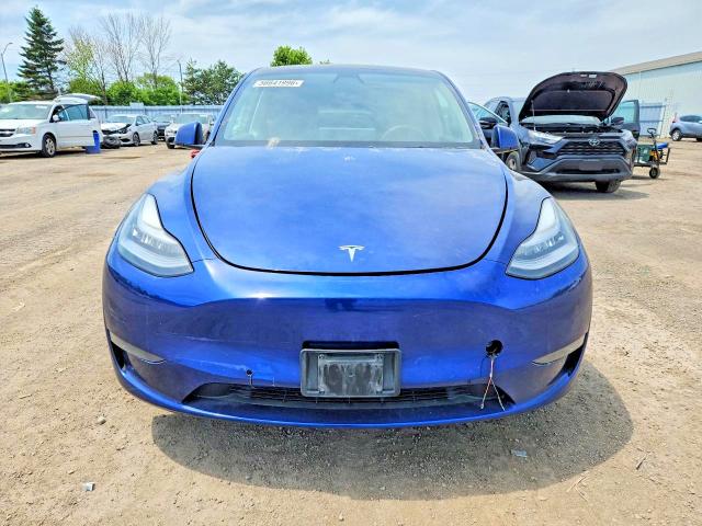 2021 Tesla Model y VIN 5YJYGDEE1MF088977 COPART salvage auction — REAR END, On - Permit Salvage, sold $4,350 on 2026-07-14 (photo 5)