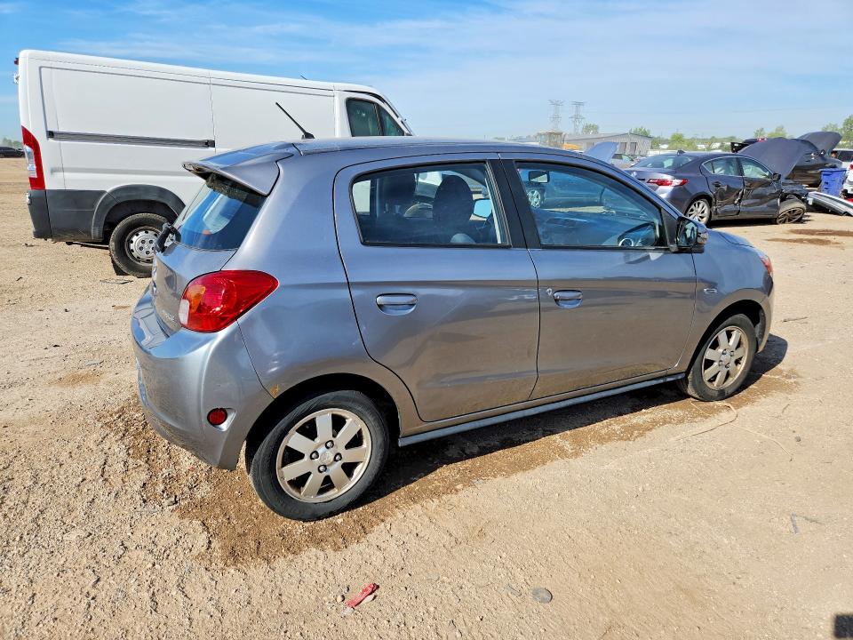 2015 Mitsubishi VIN ML32A4HJ9FH055134 COPART salvage auction — HAIL, Il - Salvage Certificate, sold $975 on 2026-07-07 (photo 3)