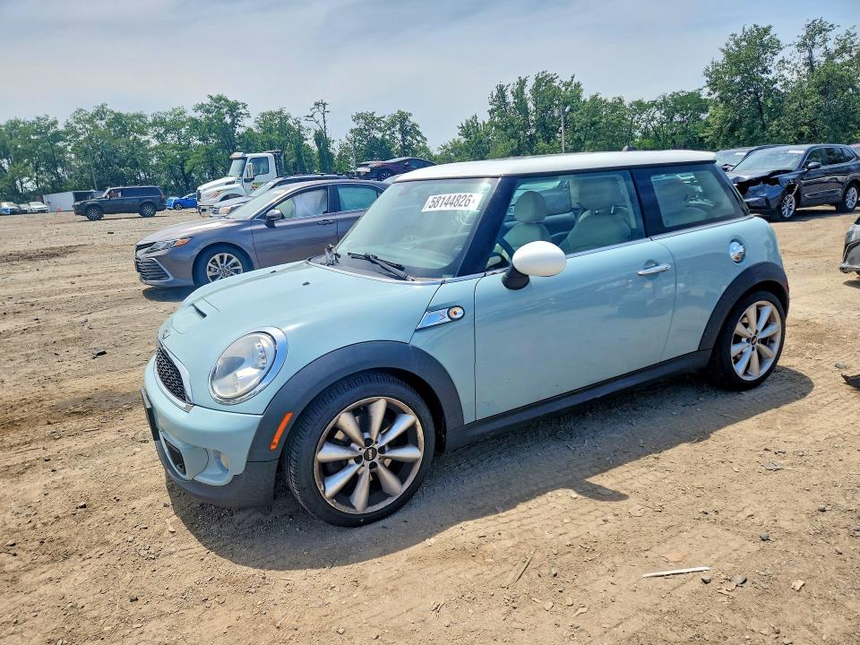 2012 Mini VIN WMWSV3C55CT385221 COPART salvage auction — MECHANICAL, Md - Certificate Of Title, sold $225 on 2026-07-14 (photo 1)