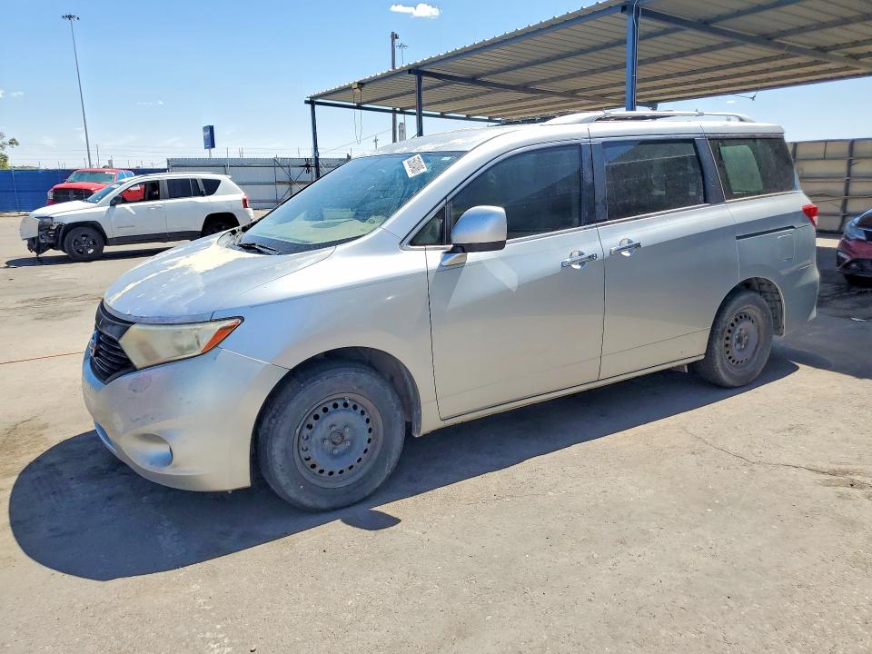 2014 Nissan Quest VIN JN8AE2KP7E9106531 COPART salvage auction — MINOR DENT/SCRATCHES, Az - Certificate Of Title, sold $975 on 2026-07-31 (photo 1)