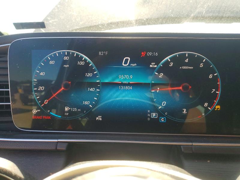 2020 Mercedes-benz Gle VIN 4JGFB4KE8LA054855 COPART salvage auction — FRONT END, Mo - Dealer Only Clean Title, sold $11,000 on 2026-07-02 (photo 9)