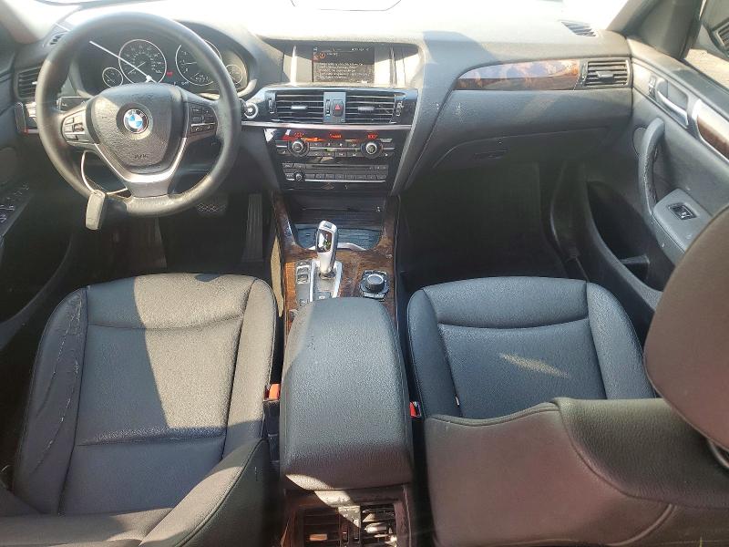 2017 BMW X3 VIN 5UXWZ7C3XH0X41412 COPART salvage auction — SIDE, Nc - Salvage Certificate Of Title, sold $1,100 on 2026-07-30 (photo 8)