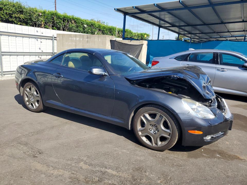 2008 Lexus Sc 430 VIN JTHFN45Y989018178 COPART salvage auction — FRONT END, CA - SALVAGE CERTIFICATE, sold $4,100 on 2026-07-09 (photo 4)