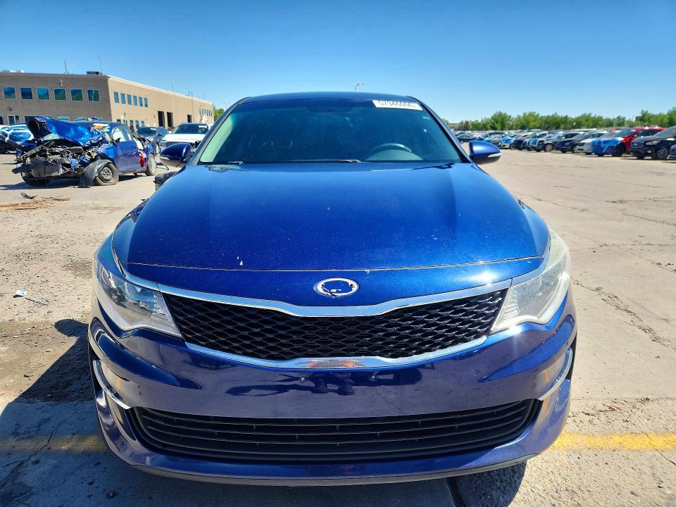 2017 Kia Optima VIN 5XXGT4L34HG163084 COPART salvage auction — VANDALISM, Co - Certificate Of Title, sold $3,300 on 2026-07-08 (photo 5)