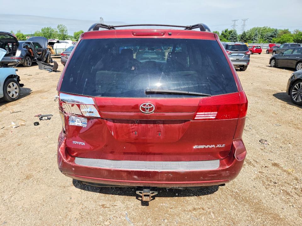 2005 Toyota Sienna VIN 5TDZA22C45S269193 COPART salvage auction — REAR END, Il - Salvage Certificate, sold $400 on 2026-07-16 (photo 6)