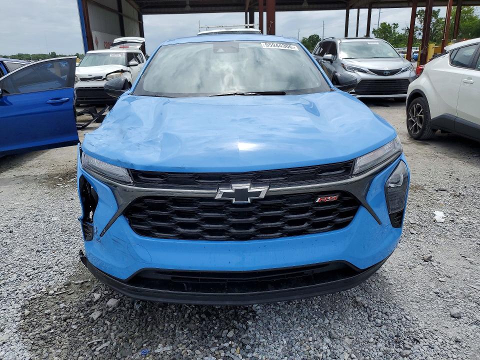 2024 Chevrolet Trax VIN KL77LGE25RC059952 COPART salvage auction — FRONT END, Fl - Cert Of Title Slvg Rebuildable, sold $7,000 on 2026-07-17 (photo 5)