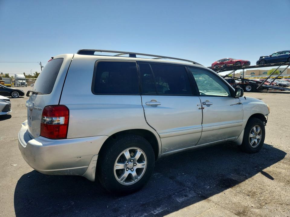 2005 Toyota Highlander VIN JTEDP21A450050127 COPART salvage auction — FRONT END, Mt - Certificate Of Title, sold $725 on 2026-07-27 (photo 3)