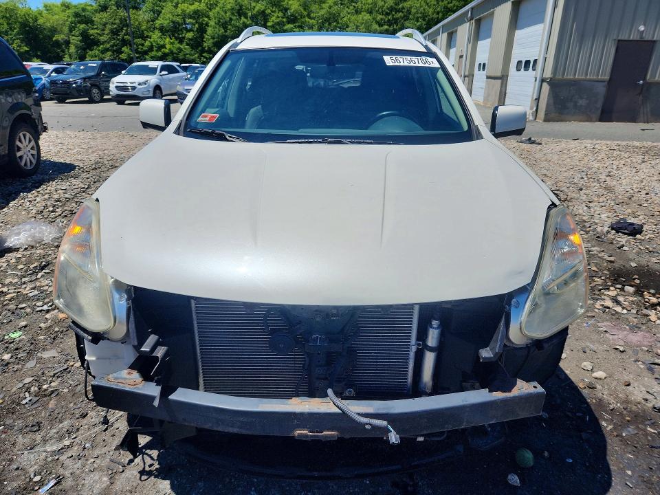 2013 Nissan Rogue VIN JN8AS5MVXDW610111 COPART salvage auction — FRONT END, Wv - Salvage Certificate, sold $475 on 2026-07-16 (photo 5)