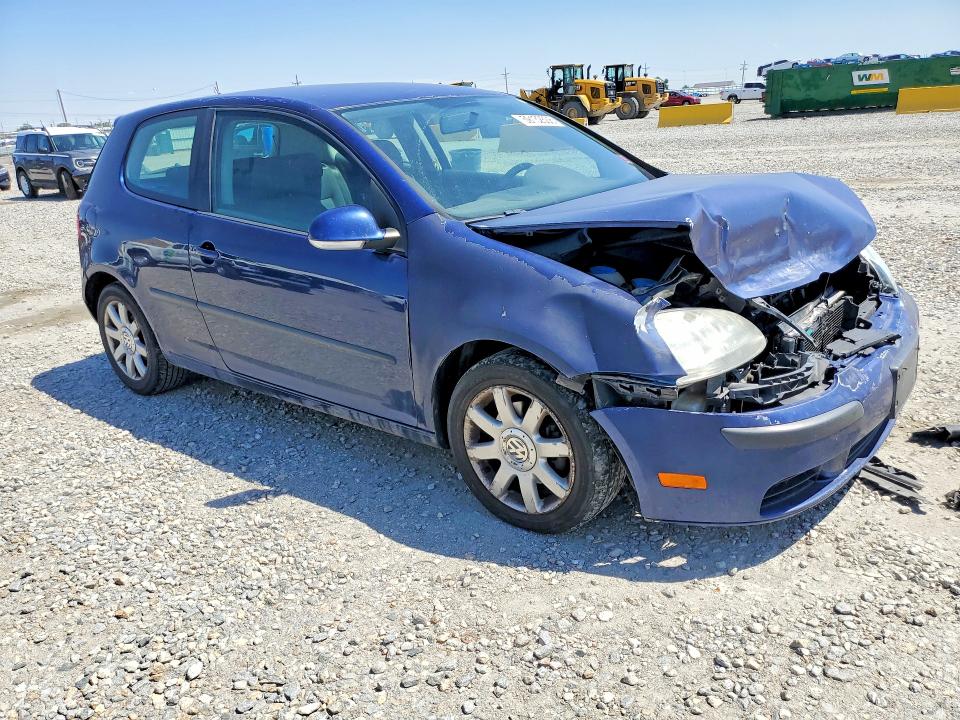 2007 Volkswagen Rabbit VIN WVWBR71K47W248685 COPART salvage auction — FRONT END, CO - PUBLIC - SALVAGE TITLE (P), sold $325 on 2026-07-14 (photo 4)