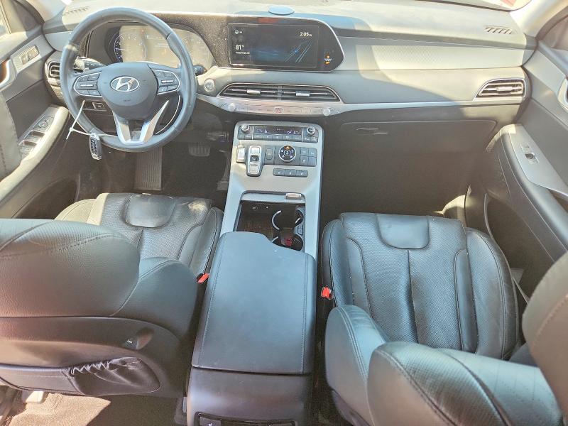 2021 Hyundai VIN KM8R4DHE4MU300461 COPART salvage auction — FRONT END, Ut - Salvage Certificate, sold $5,900 on 2026-07-10 (photo 8)
