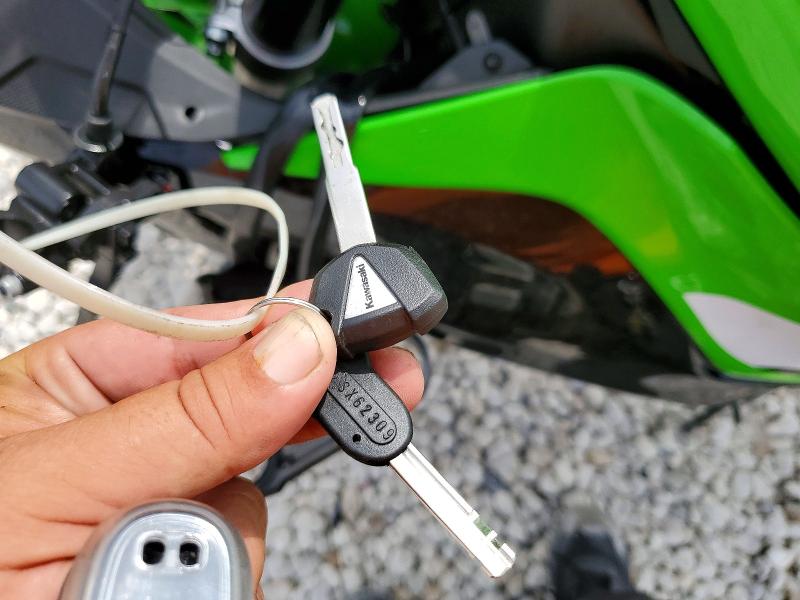 2026 Kawasaki Zx VIN JKBZXJK13TA015725 COPART salvage auction — FRONT END, Fl - Certificate Of Destruction, sold $3,650 on 2026-07-02 (photo 8)