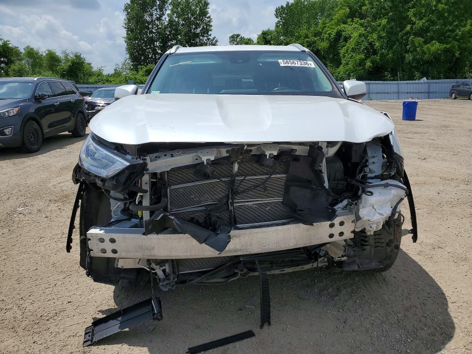 2025 Toyota Hylander VIN 5TDKBRCH5SS650497 COPART salvage auction — FRONT END, ON - PERMIT SALVAGE, sold $6,400 on 2026-07-21 (photo 5)