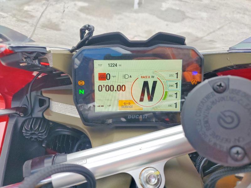 2023 Ducati VIN ZDMDAGWW7PB003144 COPART salvage auction — ROLLOVER, Fl - Certificate Of Destruction, sold $13,000 on 2026-07-09 (photo 7)