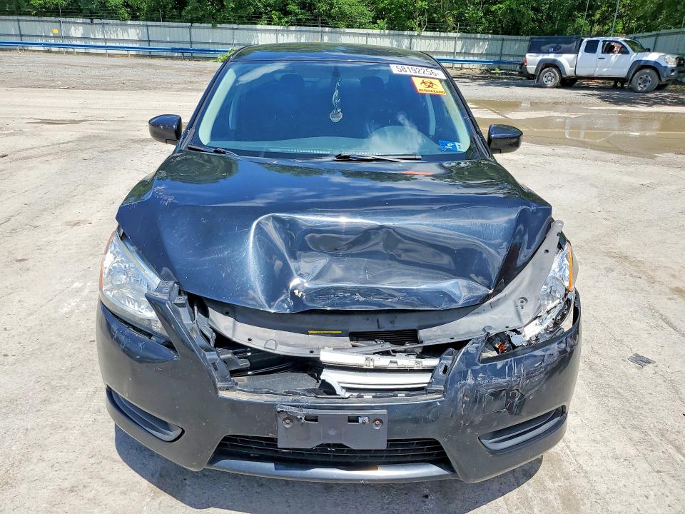 2013 Nissan Sentra VIN 3N1AB7AP5DL720764 COPART salvage auction — FRONT END, PA - CERTIFICATE OF SALVAGE, sold $375 on 2026-07-02 (photo 5)