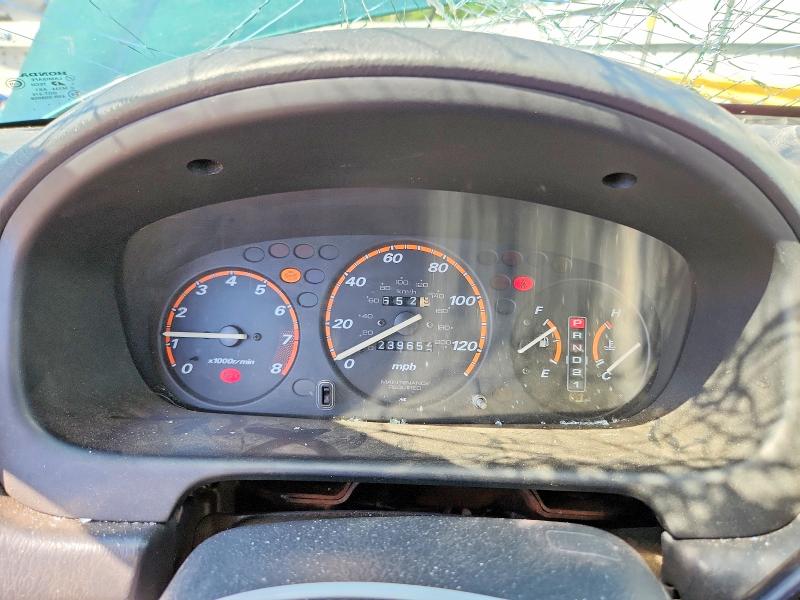 2000 Honda Cr-v VIN JHLRD1869YC000795 COPART salvage auction — FRONT END, Tn - Salvage Certificate, sold $400 on 2026-08-01 (photo 9)