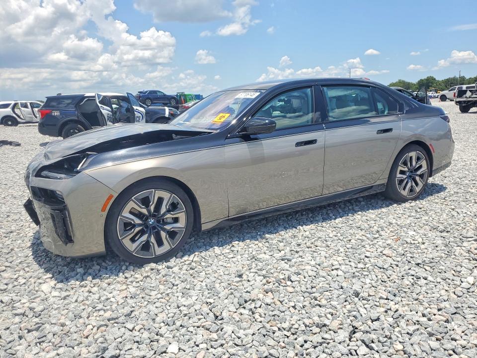 2023 BMW 7er VIN WBA33EJ02PCL76964 COPART salvage auction — FRONT END, Fl - Cert Of Title Slvg Rebuildable, sold $37,000 on 2026-07-07 (photo 1)